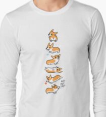 Cutie Corgis Long Sleeve T-Shirt