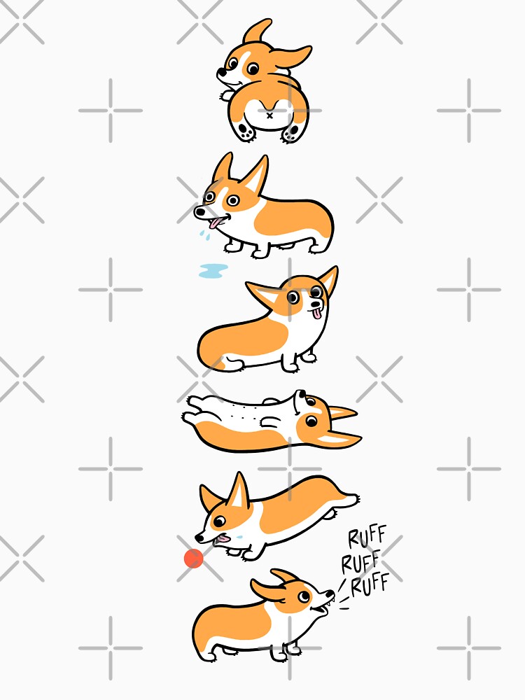 Cutie Corgis by leslieevans2