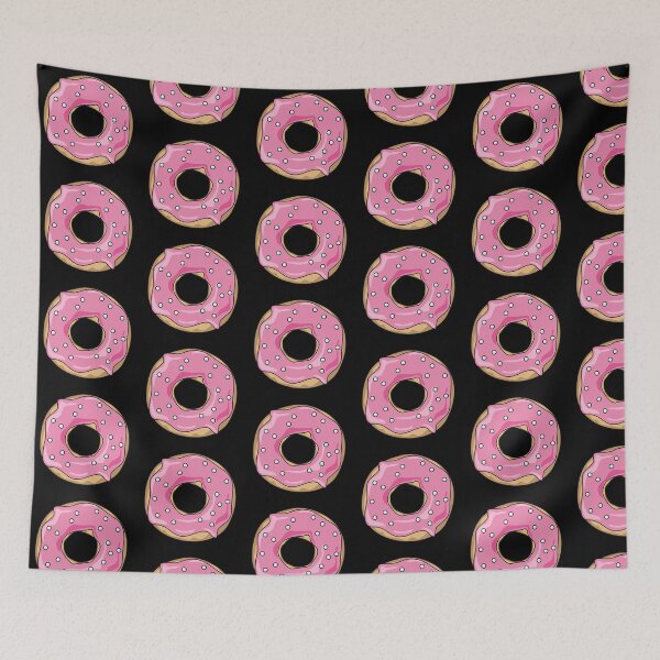 Item preview, Donut candy pink icing food gift designed and sold by redshirtz.