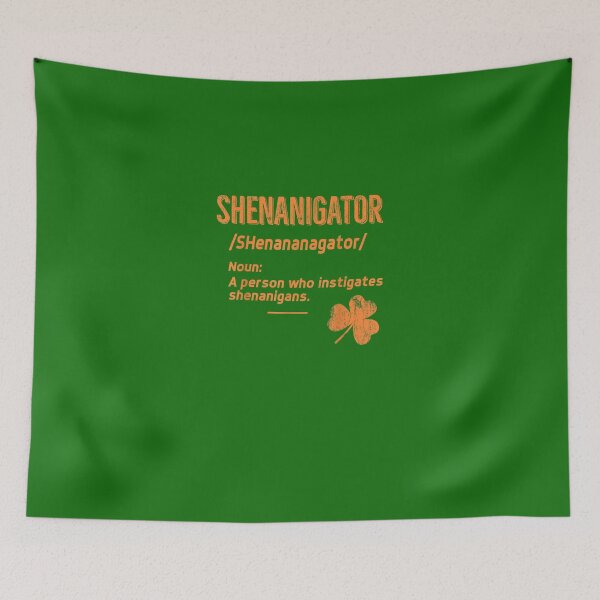 Item preview, Shenanigans Tee Funny Shenanigator Saint Patricks designed and sold by zuzinstr.