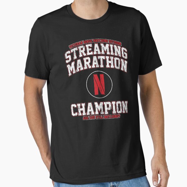 Item preview, Streaming Marathon Champion designed and sold by huckblade.