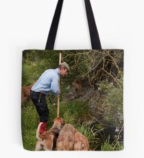 Mink Hunting Tote Bag