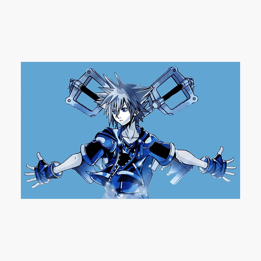 Kingdom hearts Sora Art Board Print for Sale by skydesigns