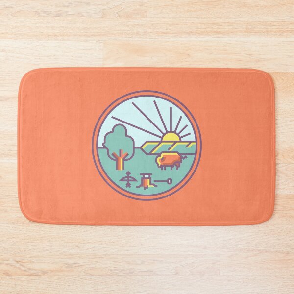 Item preview, North Dakota State Crest designed and sold by DarumaCreative's Shop.