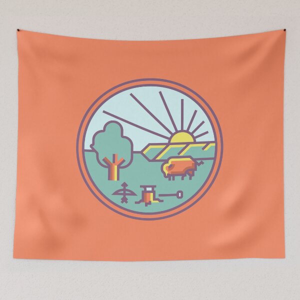 Item preview, North Dakota State Crest designed and sold by DarumaCreative's Shop.