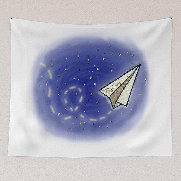 Item preview, Keep Dreaming-- Paper Air Plane designed and sold by T131ArtforHeart.