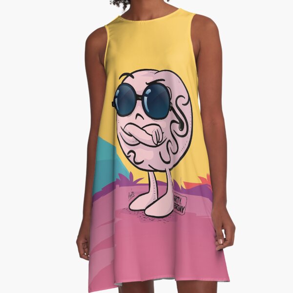 J&B - Breny fashion Vestido acampanado