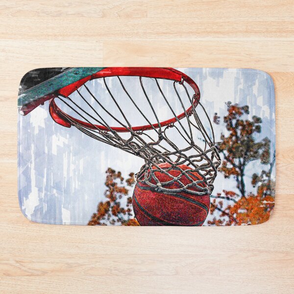 Item preview, Basketball In Hoop Marker Sketch designed and sold by ColortrixArt.