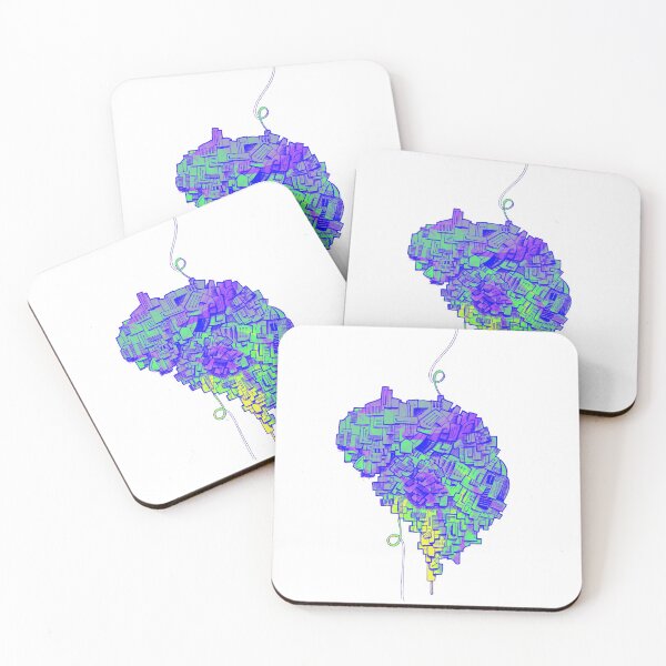 Item preview, Cyberpunk Mindblown - Trippy Purple designed and sold by fishytan.