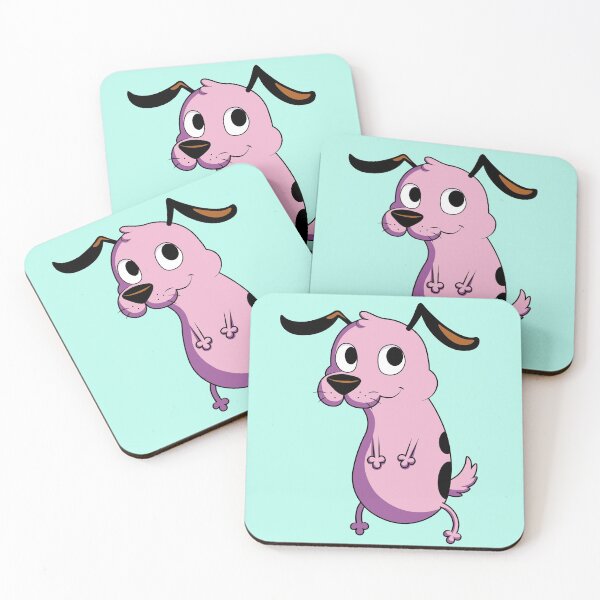 Item preview, Happy Courage el perro cobarde designed and sold by malk-exe.