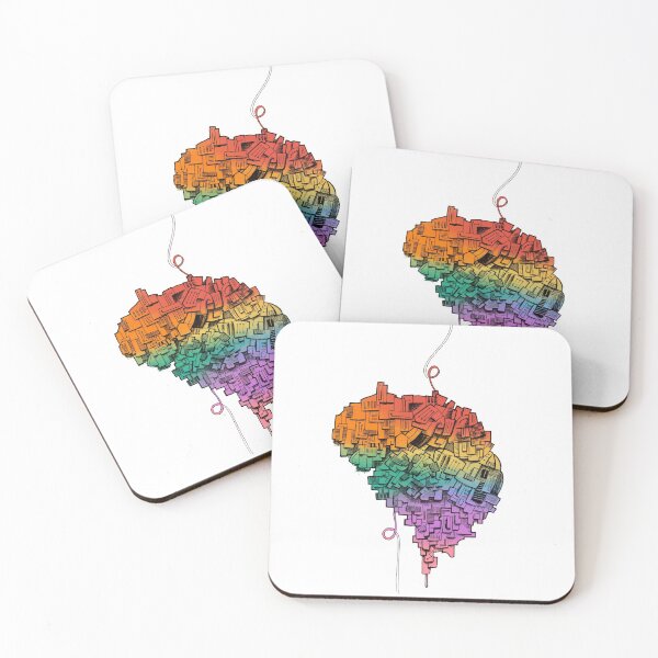 Item preview, Cyberpunk Mindblown - Rainbow designed and sold by fishytan.