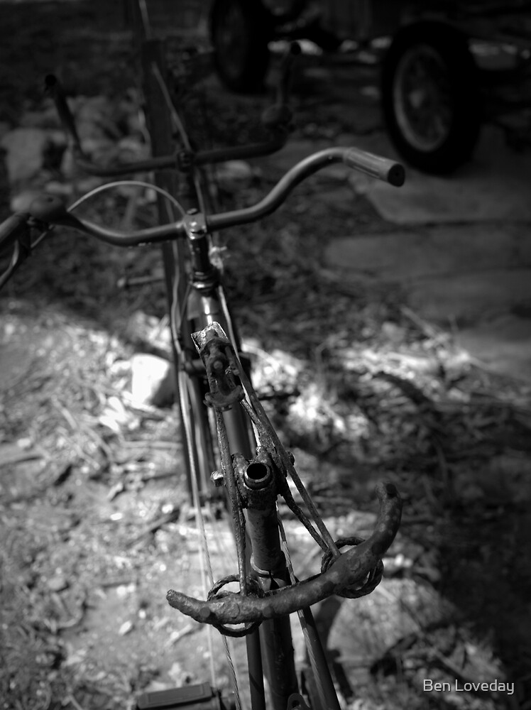 "On Ya Bike" by Ben Loveday Redbubble
