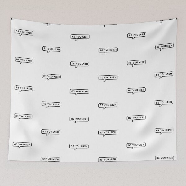 Item preview, As You Wish The Princess Bride Pixel Speech Bubble designed and sold by fizzerpeas.