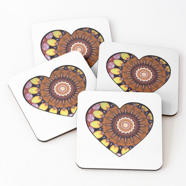 Item preview, Lighted Mandala Heart designed and sold by Michell Rosenthal.