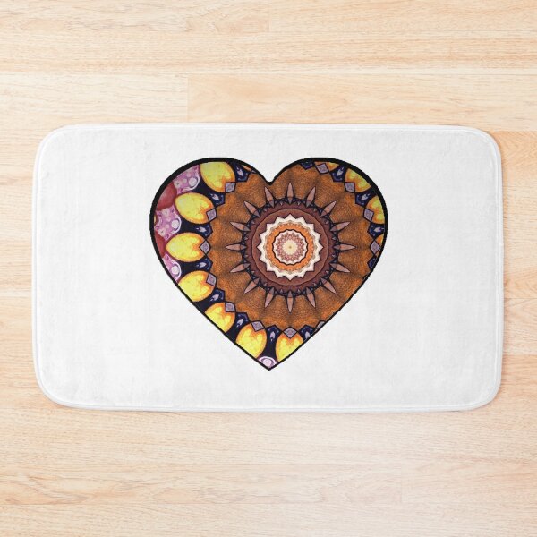 Item preview, Lighted Mandala Heart designed and sold by Michell Rosenthal.