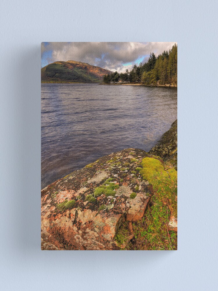 Alternate view of Lomond Rocks Canvas Print