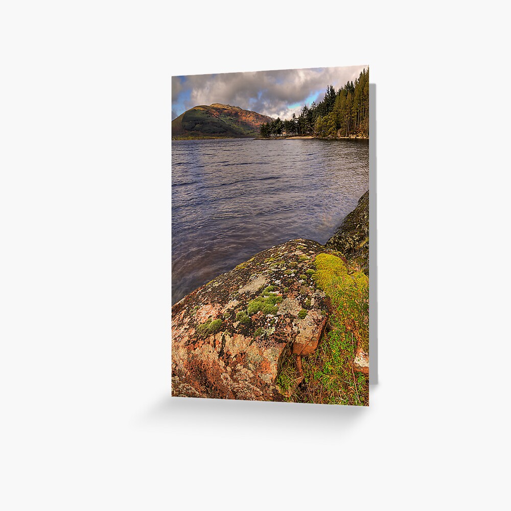Lomond Rocks Greeting Card