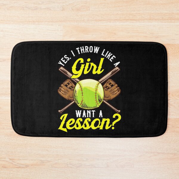 Item preview, Yes I Throw Like a Girl Want a Lesson? Pitcher designed and sold by perfectpresents.
