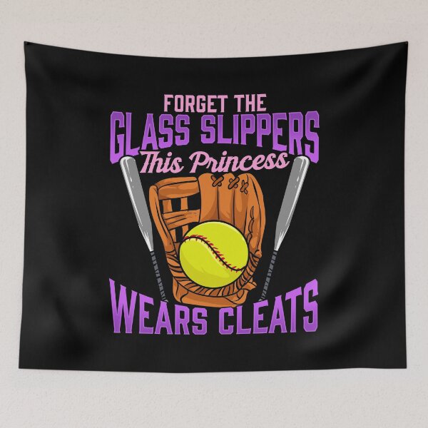 Item preview, Forget Glass Slippers This Princess Wears Cleats designed and sold by perfectpresents.
