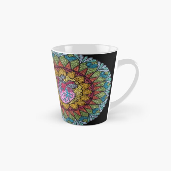 Centre of the Universe: Prints with black background Tall Mug