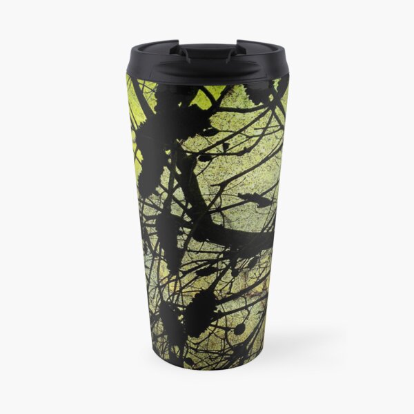 silhouette of tree Travel Mug