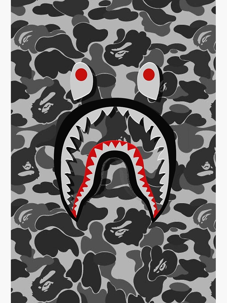 bape shark face