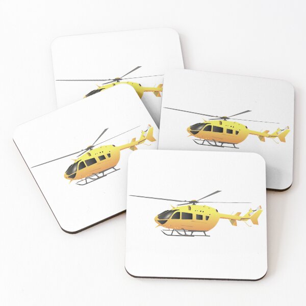 Item preview, Yellow Modern Helicopter designed and sold by NorseTech.