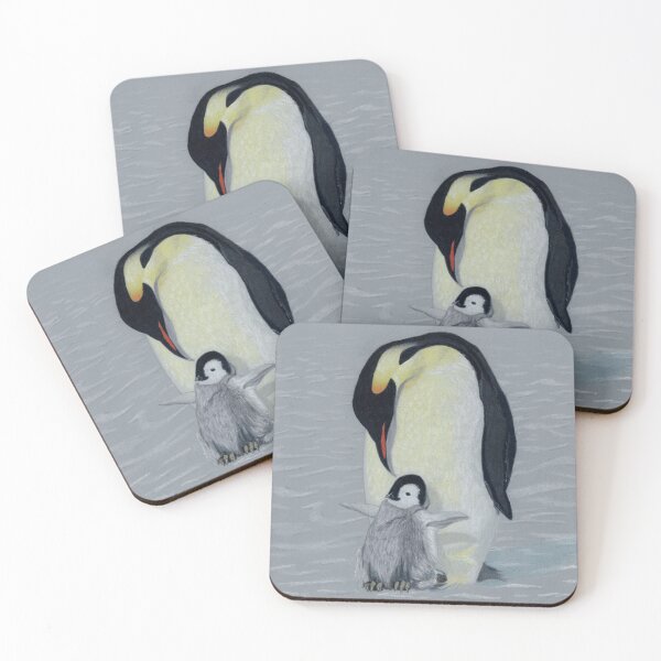 Item preview, Parent Penguin and Chick designed and sold by AuntieBetty.