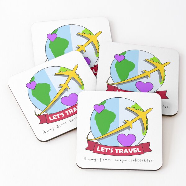 Item preview, Let's Travel Away From Responsibilities designed and sold by MaplewoodMerch.