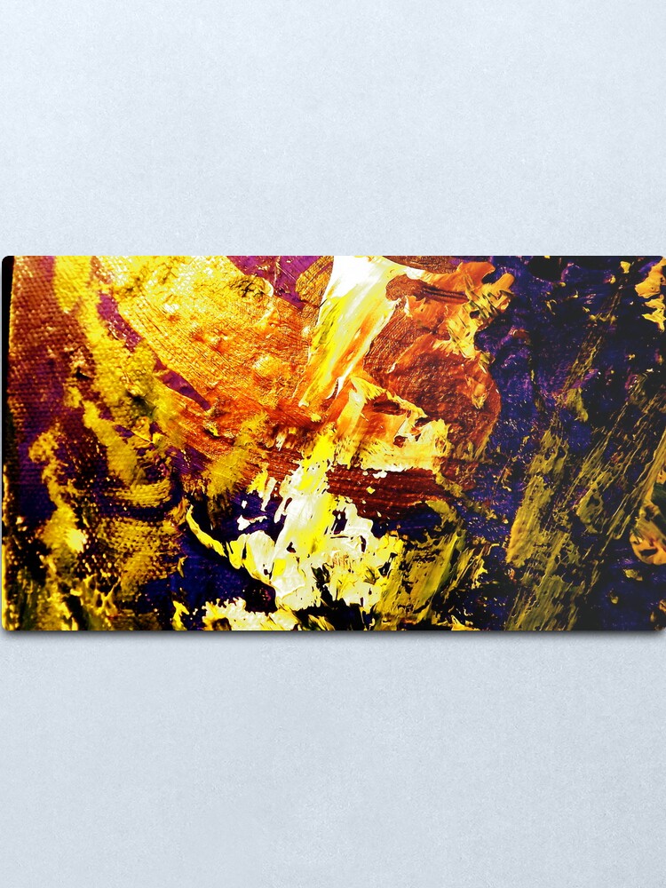 Alternate view of Wind Swooping In Metal Print