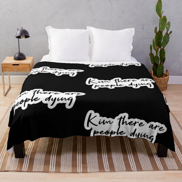Item preview, kim there are people dying Popular Meme Speech designed and sold by mekx.