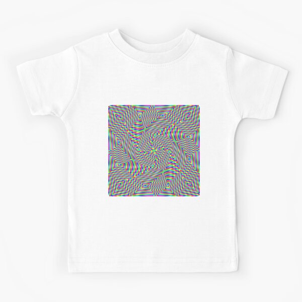 Psychedelic Hypnotic Visual Illusion Kids T-Shirt