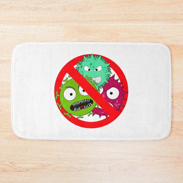 Item preview, Virus free zone sign designed and sold by NerdySherds.
