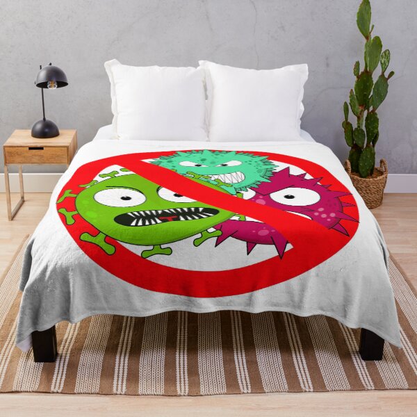 Item preview, Virus free zone sign designed and sold by NerdySherds.