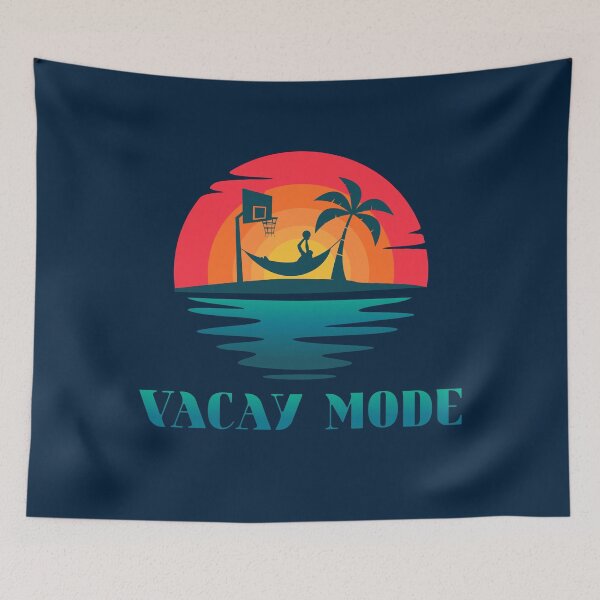 Item preview, Basketball Vacay mode - Paradise Beach Hammock designed and sold by COURT-VISION.