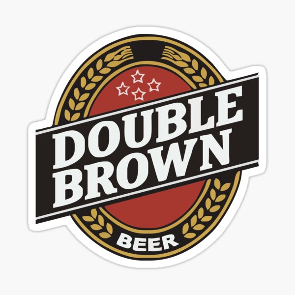 Logo brown. Пиво Стефан Браун логотип. Double Brown. Double logo. The Double.