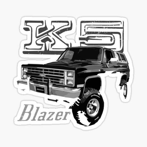 Retro Chevy K5 Blazer Sticker