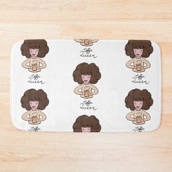 Item preview, Coffee Queen Cute Coffee Dates Coffee Lover Gift for Women Perfect Gift for Caffeine Lovers Drinking Coffee Latte Macchiato Espresso Mocha Coffee Drinks Caffeinated Drinks Cafe Cappuccino Cute Coffee designed and sold by Nathalie Aynié.