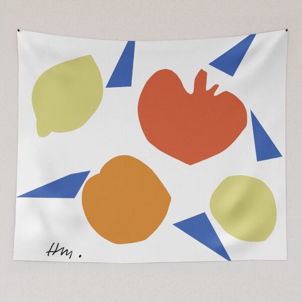 Item preview, Matisse Abstract Fruit Collage designed and sold by ShaMiLaB.