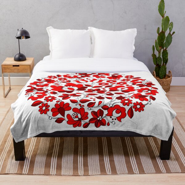 Item preview, Hungarian red flower-circle designed and sold by Chino20.