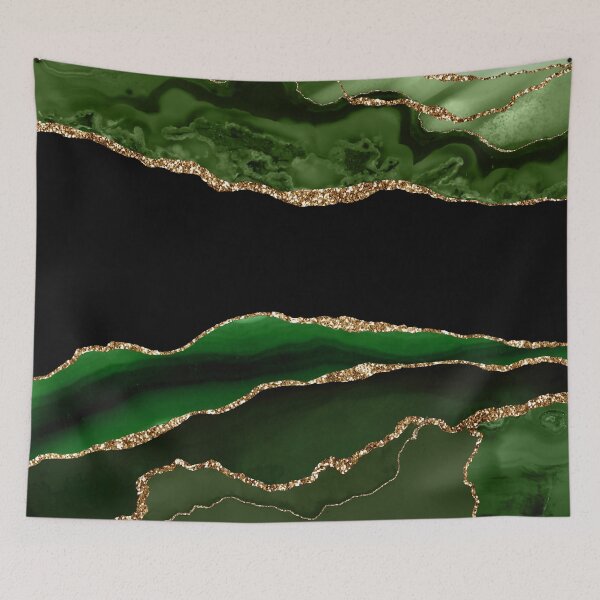 Item preview, Emerald Green Faux Malachite Marble designed and sold by MysticMarble.