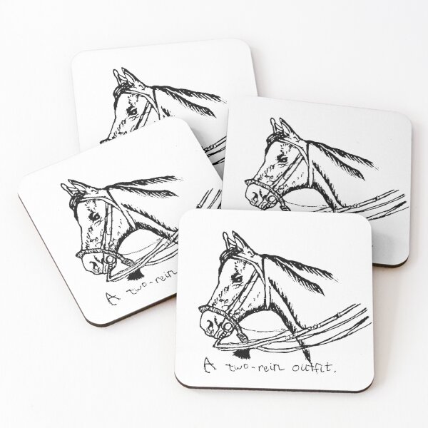 Item preview, Horse in a two-rein outfit designed and sold by spencebug.