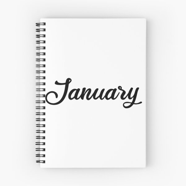 Item preview, January Month Sticker - Planner Stickers - Text Words designed and sold by MysticMagpie.