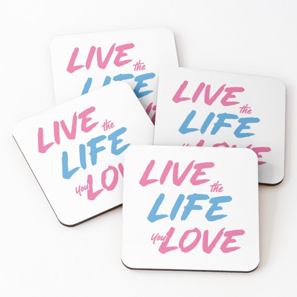 Item preview, Live the Life You Love designed and sold by BethsdaleArt.