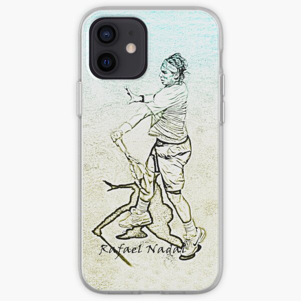 Rafa Nadal (stylized) iPhone Soft Case