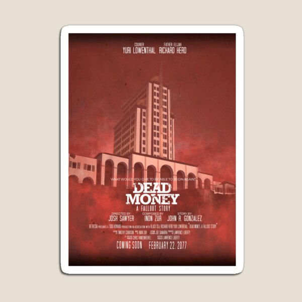 Fallout New Vegas: Dead Money Movie Style Magnet