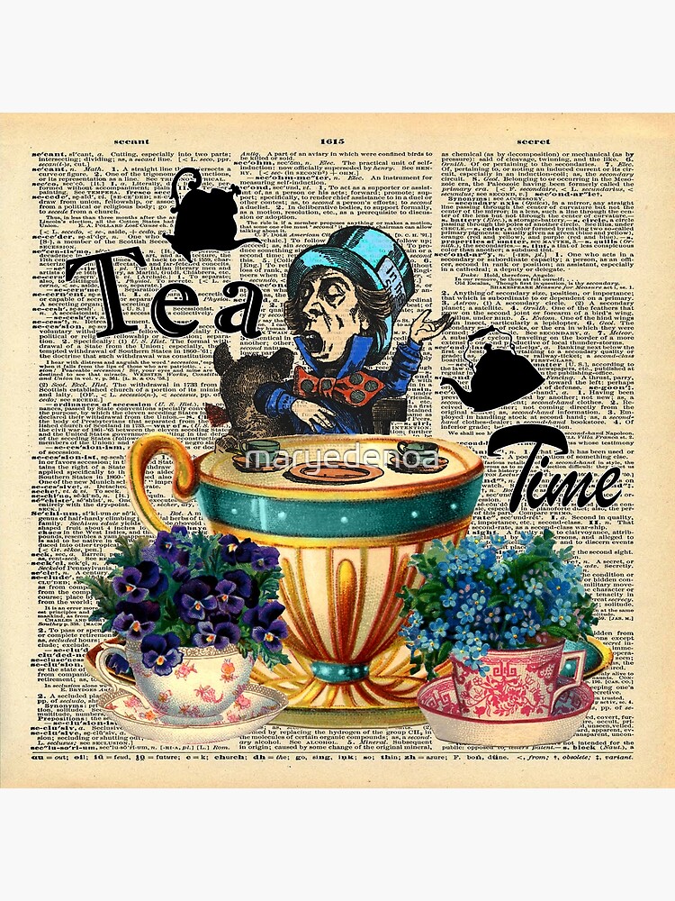 Teatime Letter Set Alice in Wonderland Stationery Kawaii