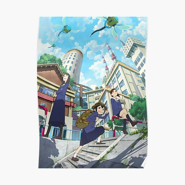 Eizouken - Tsubame / Asakusa / Sayaka Poster