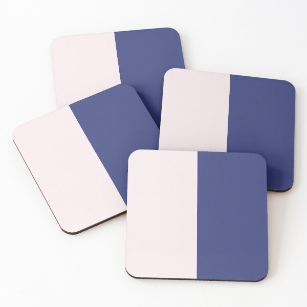 Item preview, Navy Blue and Pink Vertical Color Blocks designed and sold by taiche.