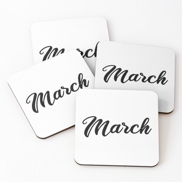 Item preview, March Month Sticker - Planner Stickers - Text Words designed and sold by MysticMagpie.